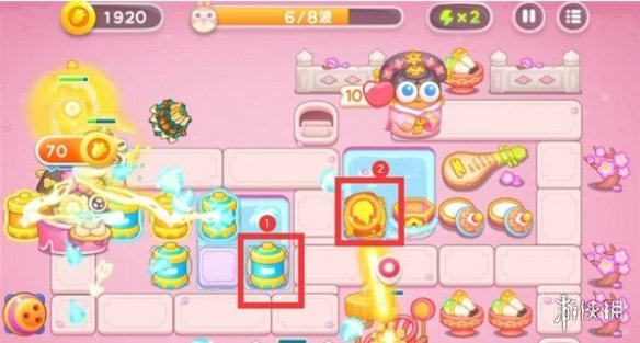 保卫萝卜4秋妃传第2关攻略 保卫萝卜4秋妃传第二关怎么过_