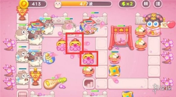 保卫萝卜4秋妃传第1关攻略 保卫萝卜4秋妃传第一关怎么过_