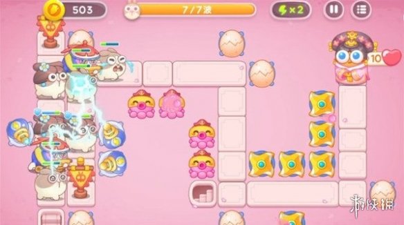 保卫萝卜4秋妃传第1关攻略 保卫萝卜4秋妃传第一关怎么过_