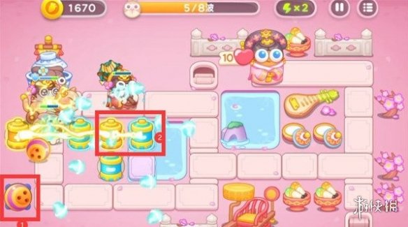 保卫萝卜4秋妃传第2关攻略 保卫萝卜4秋妃传第二关怎么过_