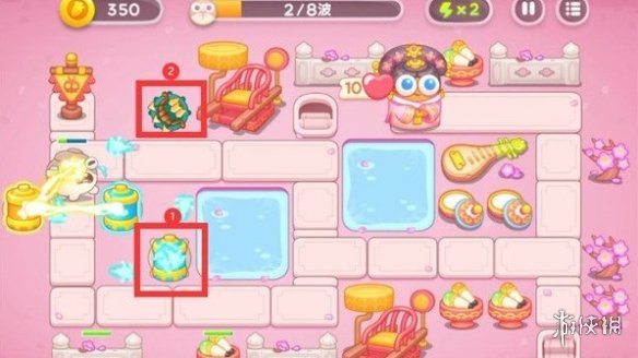 保卫萝卜4秋妃传第2关攻略 保卫萝卜4秋妃传第二关怎么过_