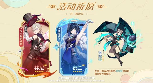 《原神》枫丹角色卡池登场顺序 枫丹角色卡池一览