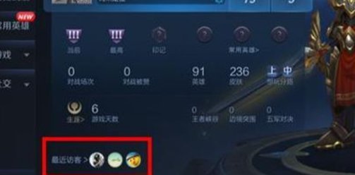 王者荣耀隐身访问会被发现吗 隐身访问会访客量加1吗