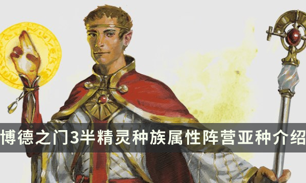 《博德之门3》半精灵种族特性指南 半精灵种族属性阵营亚种详细介绍
