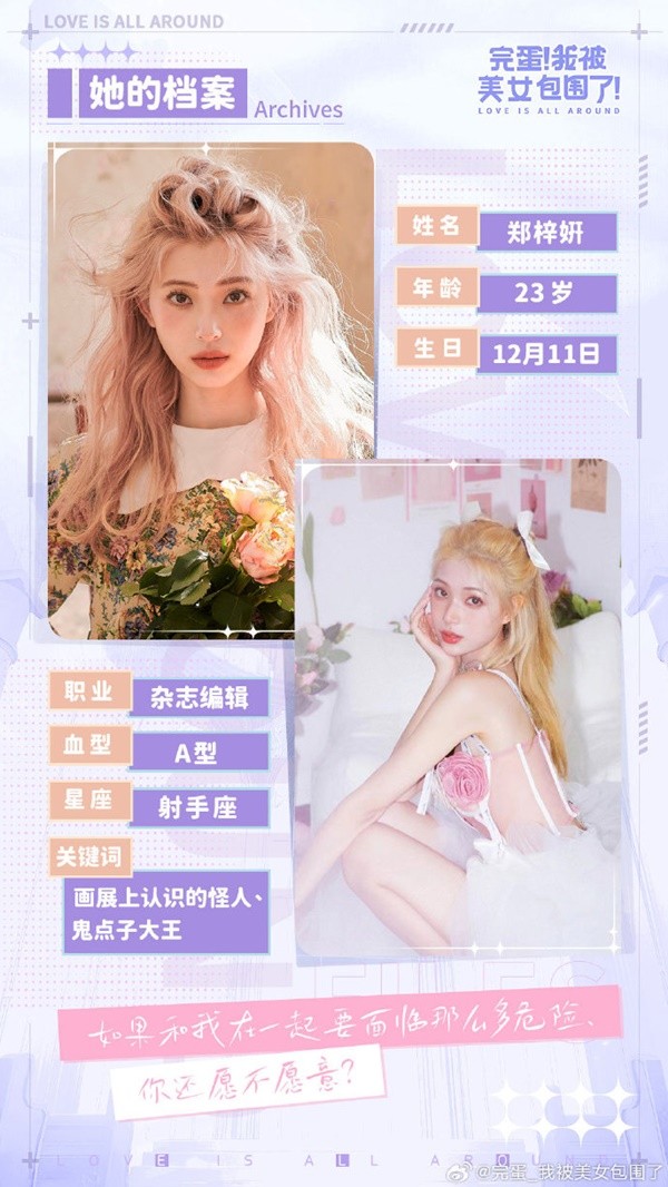 《完蛋我被美女包围了》女主角档案库 女主设定