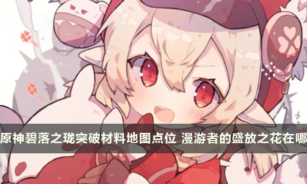 原神碧落之珑突破材料地图点位 漫游者的盛放之花在哪