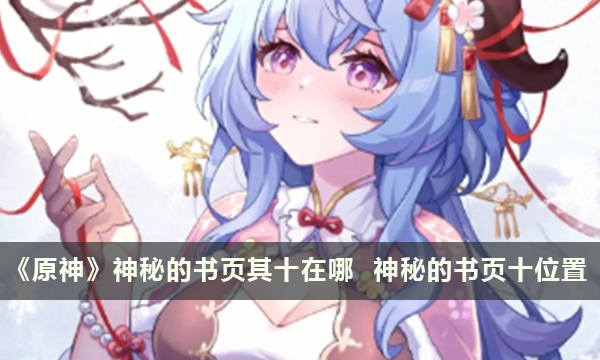 《原神》神秘的书页其十在哪  神秘的书页十位置