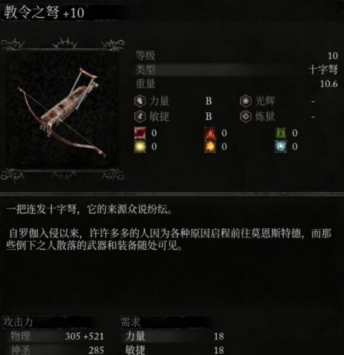 《堕落之主》远程轮椅流怎么配装 远程轮椅配装推荐