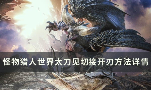 《怪物猎人世界》太刀见切后怎么开刃 太刀见切接开刃方法详情