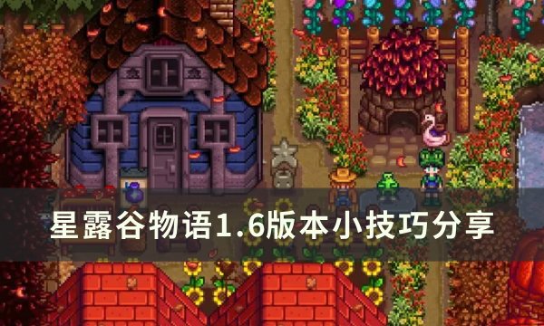 《星露谷物语》1.6版本小技巧分享 1.6版本细节一览