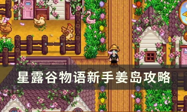 《星露谷物语》姜岛怎么解锁 新手姜岛攻略