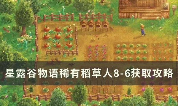 《星露谷物语》珍奇乌鸦8-6怎么获得 稀有稻草人8-6获取攻略
