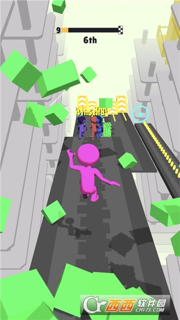 空中速降赛跑3D安卓版 v1.0