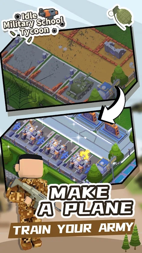 空闲的军校大亨游戏中文版  v3.0.2