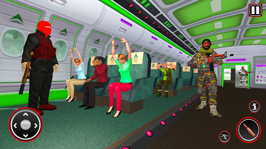 飞机劫持反击游戏