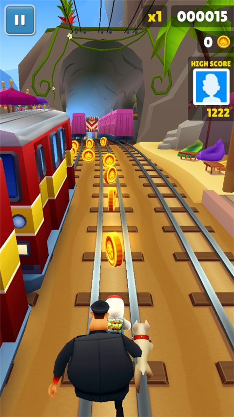 地铁跑酷巴厘岛版本