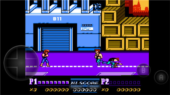 双截龙格斗游戏