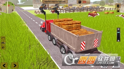 3D拖拉机农业和收获2018 3D拖拉机农业和收获2018