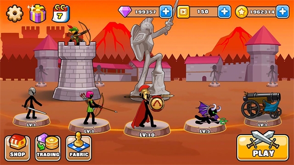 火柴人战争我是弓箭手手游官方中文版 v1.4.1