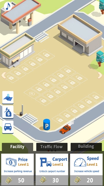 闲置停车场 闲置停车场