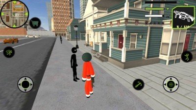 火柴人绳索英雄圣诞版 版本:v1.4