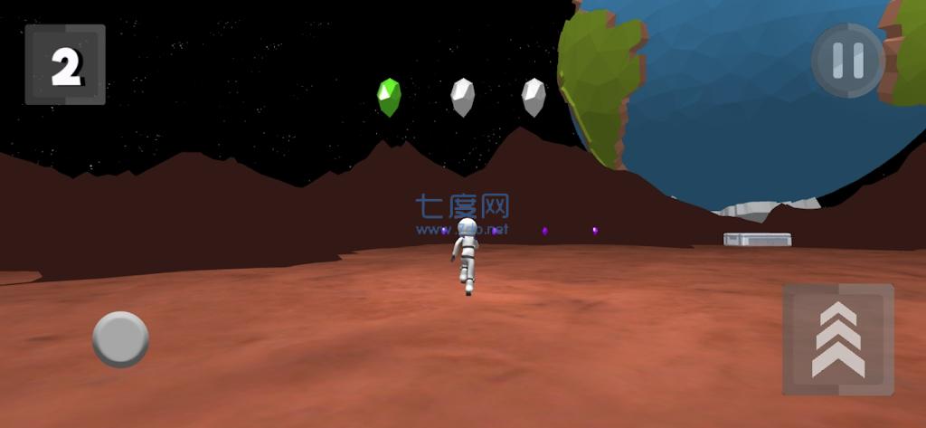 宇航员冒险游戏