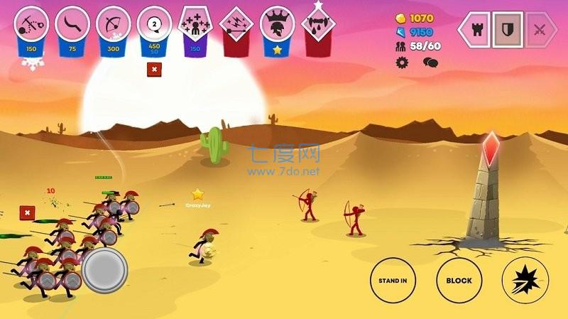 火柴人战争3破解版无限金币 v8.2