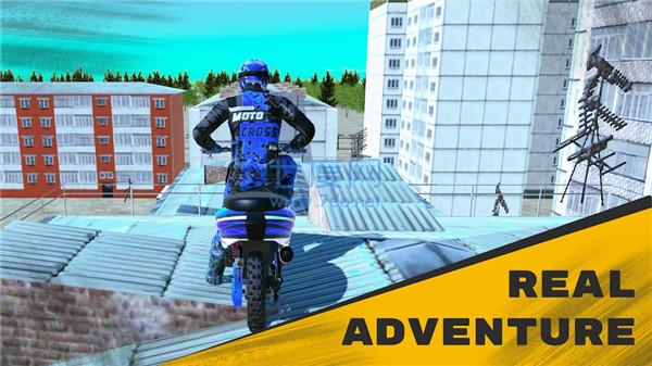 越野摩托车埋头冲刺Motocross v4.44