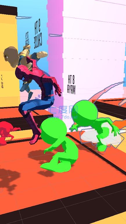 小绿人跑酷游戏