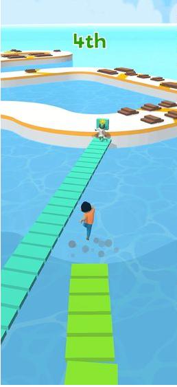 搭个桥快跑游戏 v1.0.0