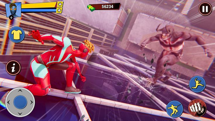 飞行绳索超级英雄战斗机  V 1.0.2