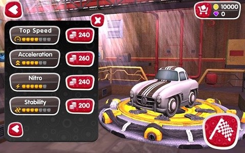 Turbo Wheels(疯狂的轮子无限钻石最新版) 1.0.2 安卓版