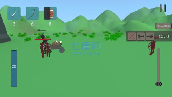 火柴人城堡战斗