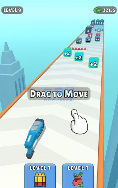 方块枪射跑游戏 v0.01