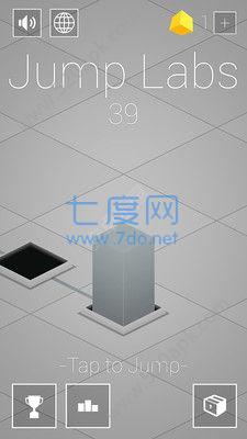 像素跳跃实验游戏