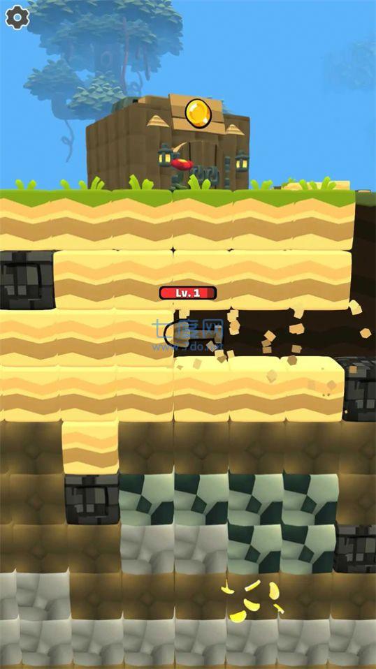 滑动矿工挖掘游戏 v0.0.1