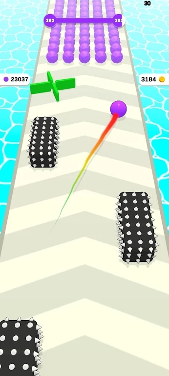 流行球跑酷游戏