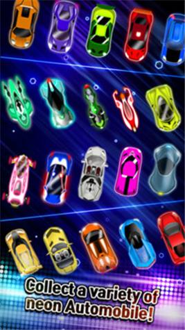 霓虹灯赛车世界截图2