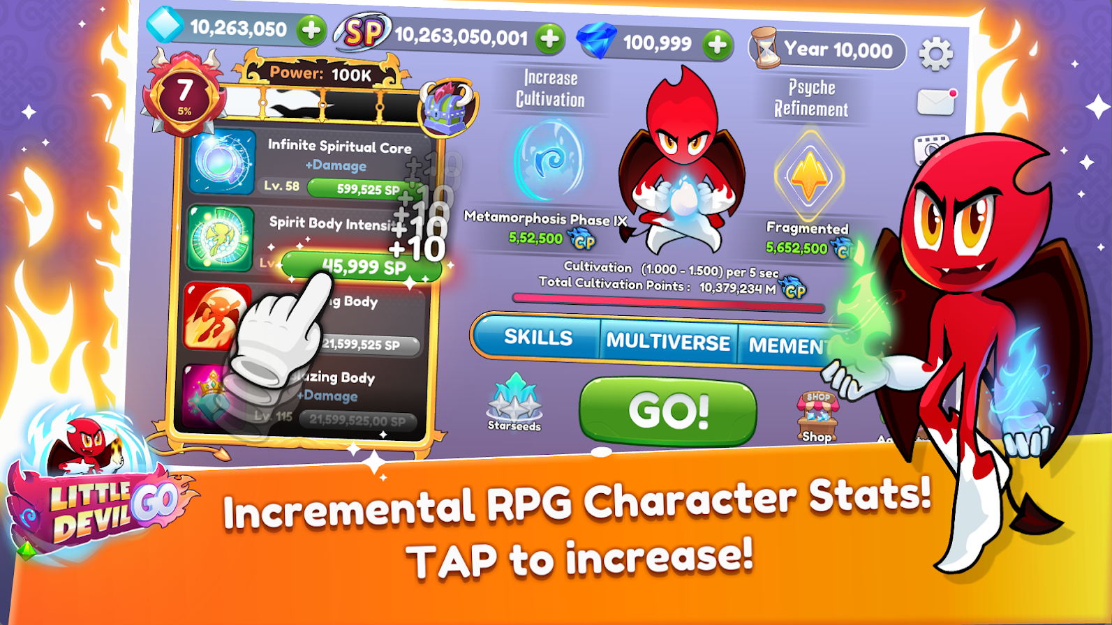 小恶魔快跑游戏中文版(Little Devil GO)图片1