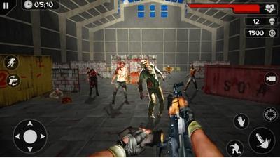 僵尸死亡攻击狙击手射击