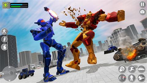 自行车机器人变形