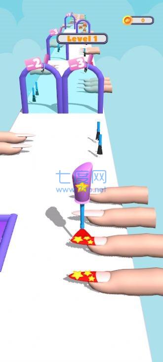 指甲刷跑酷游戏 v0.1