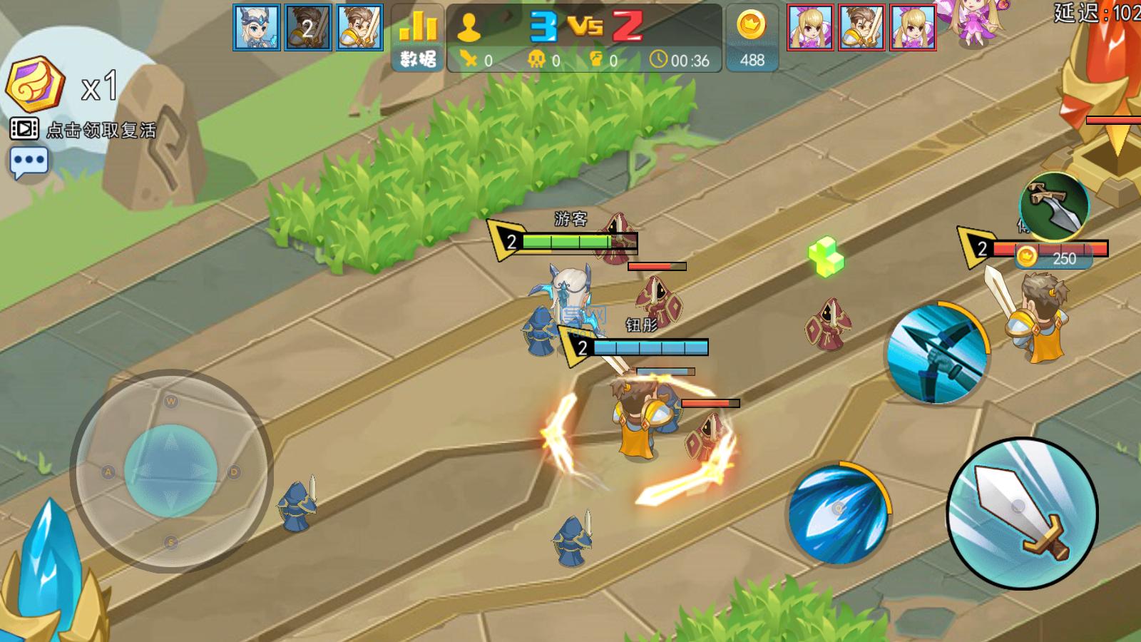 乱斗英雄破解版无限金币钻石