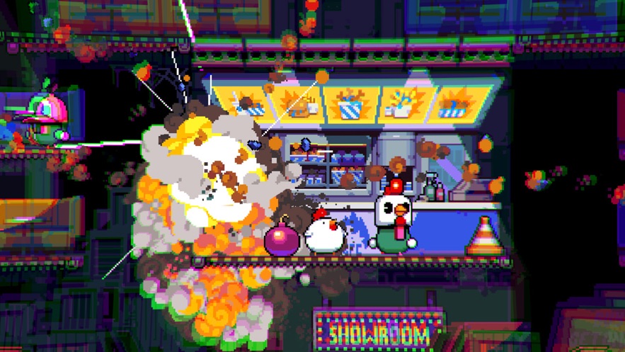 爆炸英雄鸡