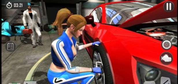 美女汽车维修模拟器游戏手机版（Car Mechanic Auto Garage）  v4.0.3