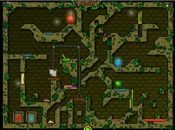 森林冰火人2无敌版