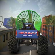 超级斜坡怪物卡车特技