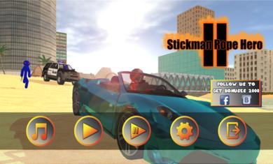 火柴人绳索英雄无限钻石版 v3.9