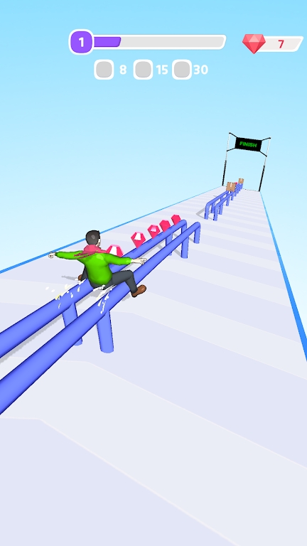 完美地滑落游戏官方版(Perfect Slide)  v3.0.1