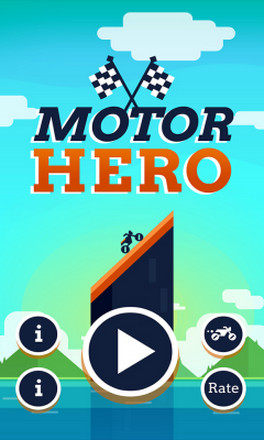 Motor Hero!(摩托车勇士(摩托竞技虐心游戏))截图2